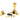 From The Anvil's Polished Brass Brompton Brighton Fastener; #finish_polished-brass