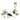 From The Anvil's Polished Nickel Brompton Brighton Fastener; #finish_polished-nickel