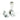 From The Anvil's Polished Chrome Brompton Brighton Fastener; #finish_polished-chrome