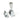 From The Anvil's Satin Chrome Brompton Brighton Fastener; #finish_satin-chrome