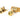 From The Anvil's Polished Brass Prestbury Brighton Fastener; #finish_polished-brass