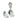From The Anvil's Satin Chrome Prestbury Brighton Fastener; #finish_satin-chrome