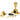 From The Anvil's Polished Brass Beehive Brighton Fastener; #finish_polished-brass