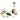 From The Anvil's Polished Nickel Mushroom Brighton Fastener; #finish_polished-nickel
