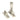 From The Anvil's Polished Nickel Brompton Brighton Fastener; #finish_polished-nickel