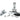 From The Anvil's Polished Chrome Beehive Brighton Fastener; #finish_polished-chrome