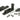 From The Anvil's Aged Bronze Brompton Quadrant Fastener - Narrow; #finish_aged-bronze