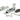 From The Anvil's Satin Chrome Brompton Quadrant Fastener - Narrow; #finish_satin-chrome