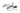 From The Anvil's Satin Chrome Brompton Quadrant Fastener - Narrow; #finish_satin-chrome