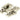 From The Anvil's Polished Nickel Prestbury Quadrant Fastener - Narrow; #finish_polished-nickel