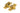 From The Anvil's Polished Brass Beehive Quadrant Fastener - Narrow; #finish_polished-brass