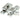 From The Anvil's Satin Chrome Beehive Quadrant Fastener - Narrow; #finish_satin-chrome