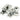 From The Anvil's Polished Chrome Mushroom Quadrant Fastener - Narrow; #finish_polished-chrome