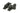 From The Anvil's Aged Bronze Mushroom Quadrant Fastener - Narrow; #finish_aged-bronze
