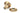From The Anvil's Aged Brass Hammered Mushroom Cabinet Knob; #finish_aged-brass
