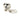 From The Anvil's Polished Nickel Hammered Mushroom Mortice/Rim Knob Set; #finish_polished-nickel