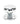 From The Anvil's Polished Chrome Hammered Mushroom Mortice/Rim Knob Set; #finish_polished-chrome