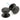 From The Anvil's Aged Bronze Hammered Mushroom Mortice/Rim Knob Set; #finish_aged-bronze