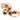 From The Anvil's Polished Bronze Hammered Mushroom Mortice/Rim Knob Set; #finish_polished-bronze