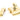 From The Anvil's Polished Brass Cabinet Latch; #finish_polished-brass
