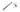 From The Anvil's Polished Chrome Hammered Newbury Lever on Rose Set (Sprung); #finish_polished-chrome