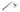 From The Anvil's Polished Chrome Hammered Newbury Lever on Rose Set (Sprung); #finish_polished-chrome