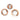 From The Anvil's Polished Bronze Round Euro Escutcheon; #finish_polished-bronze