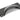 From The Anvil's Black Art Deco Drawer Pull; #finish_black