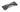 From The Anvil's Black Art Deco Drawer Pull; #finish_black