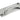 From The Anvil's Pewter Patina Art Deco Drawer Pull; #finish_pewter-patina