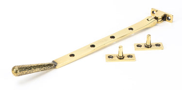 From The Anvil's Aged Brass Hammered Newbury Stay; #finish_aged-brass