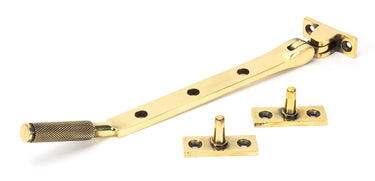 From The Anvil's Aged Brass Brompton Stay; #finish_aged-brass