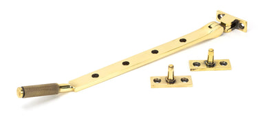From The Anvil's Aged Brass Brompton Stay; #finish_aged-brass