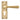 From The Anvil's Aged Brass Hammered Newbury Lever Euro Lock Door Handles; #finish_aged-brass