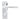 From The Anvil's Polished Chrome Hammered Newbury Lever Lock Door Handles; #finish_polished-chrome