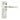From The Anvil's Polished Nickel Hammered Newbury Lever Lock Door Handles; #finish_polished-nickel