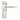 From The Anvil's Polished Nickel Hammered Newbury Lever Lock Door Handles; #finish_polished-nickel