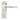 From The Anvil's Polished Nickel Hammered Newbury Lever Latch Door Handles; #finish_polished-nickel