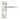 From The Anvil's Polished Nickel Hammered Newbury Lever Euro Lock Door Handles; #finish_polished-nickel