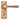 From The Anvil's Polished Bronze Hammered Newbury Lever Bathroom Door Handles; #finish_polished-bronze