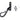 From The Anvil's Black 16mm Shepherd's Crook Espag; #finish_black