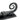 From The Anvil's Black Monkeytail Universal Bolt; #finish_black