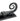From The Anvil's Black Monkeytail Universal Bolt; #finish_black