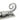 From The Anvil's Pewter Patina Monkeytail Universal Bolt; #finish_pewter-patina