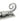 From The Anvil's Pewter Patina Monkeytail Universal Bolt; #finish_pewter-patina