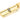 From The Anvil's Lacquered Brass 5 Pin Euro Cylinder/Thumbturn; #finish_lacquered-brass