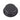 From The Anvil's Black Black 30mm dia Small Flush Pull; #finish_black