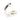 From The Anvil's Polished Nickel Celtic Single Robe Hook; #finish_polished-nickel