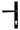 From The Anvil's Black Hammered Newbury Slimline Espag. Lock Set; #finish_black