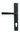 From The Anvil's Matt Black Hammered Newbury Slimline Espag. Lock Set; #finish_matt-black